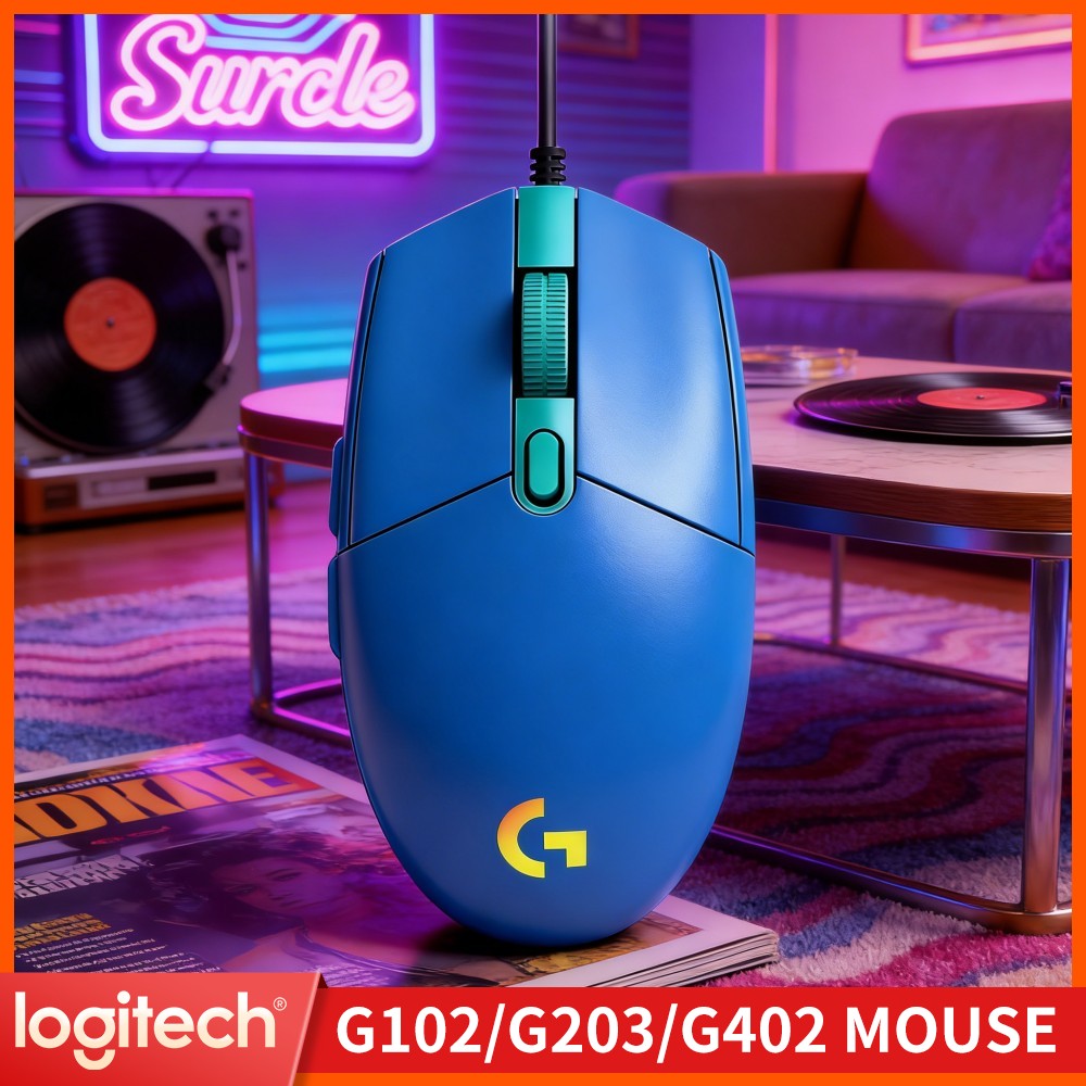 Esports Gaming Tournaments - Игровая мышь Logitech G102 проводная, сенсор