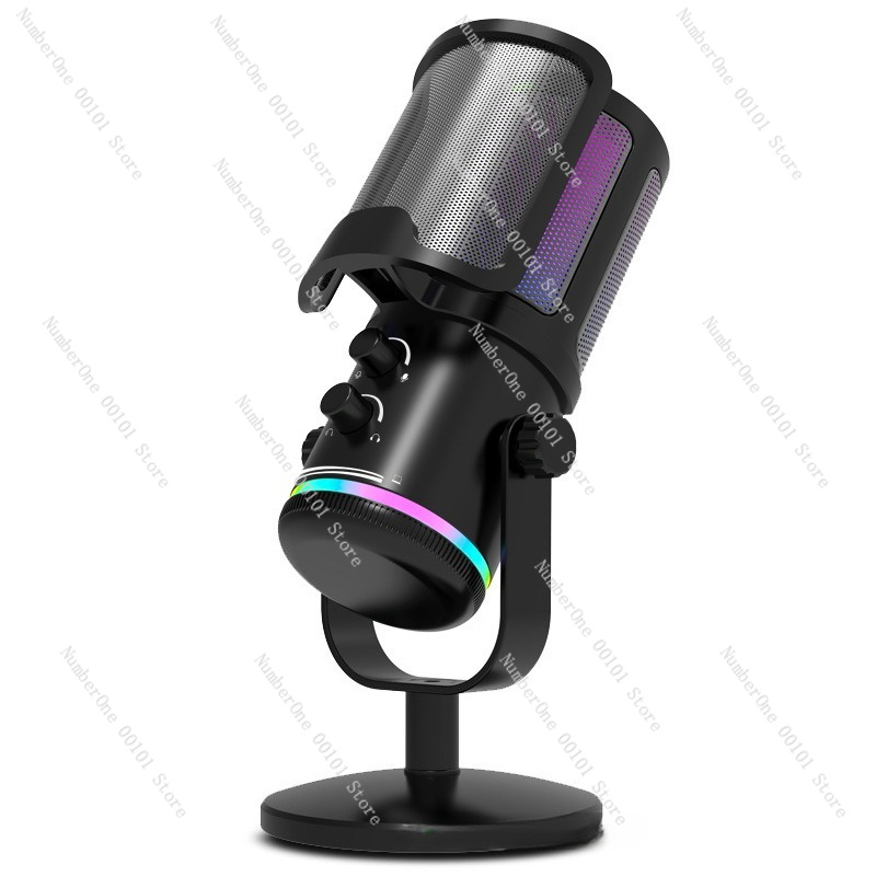 Streaming Mic Condenser - USB RGB-микрофон с конденсаторным динамиком для