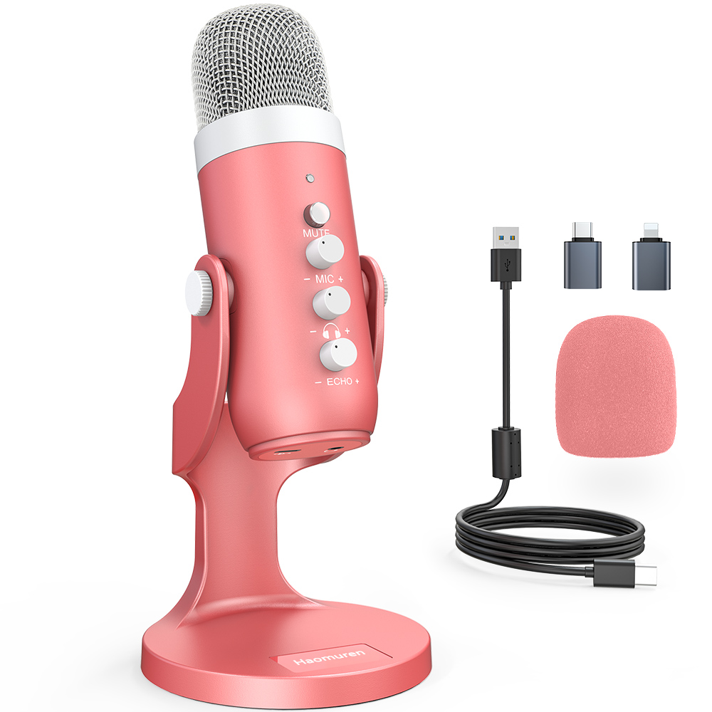 Haomuren USB конденсаторный ми – обзор и цена Streaming Mic Condenser
