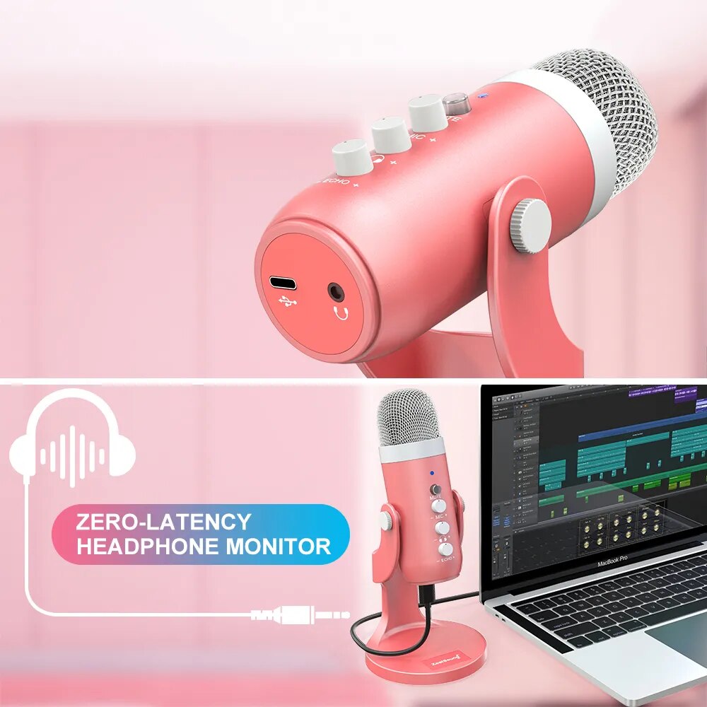 Haomuren USB конденсаторный ми – обзор и цена Streaming Mic Condenser