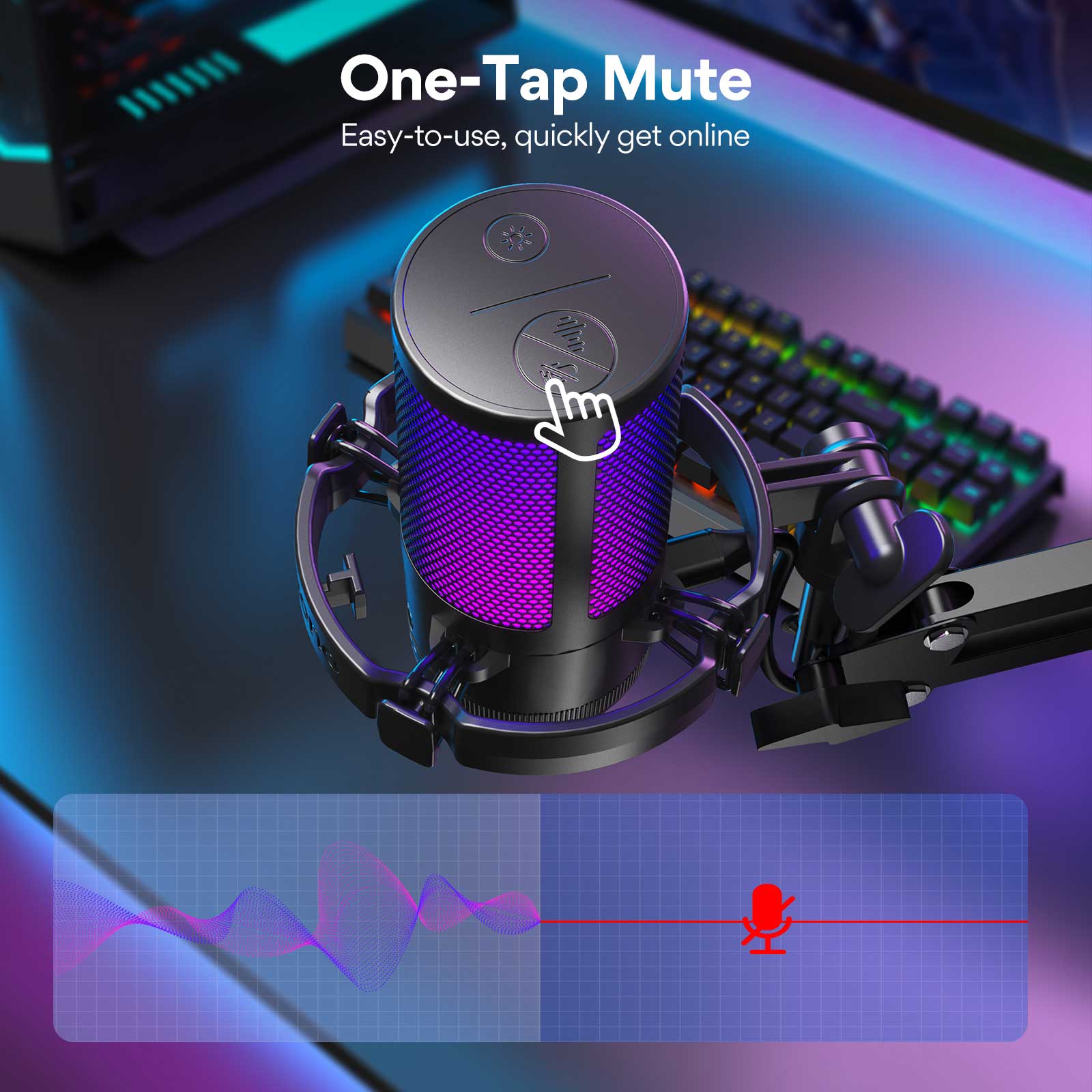Игровой USB-микрофон MAONO DGM – обзор и цена Streaming Mic Condenser
