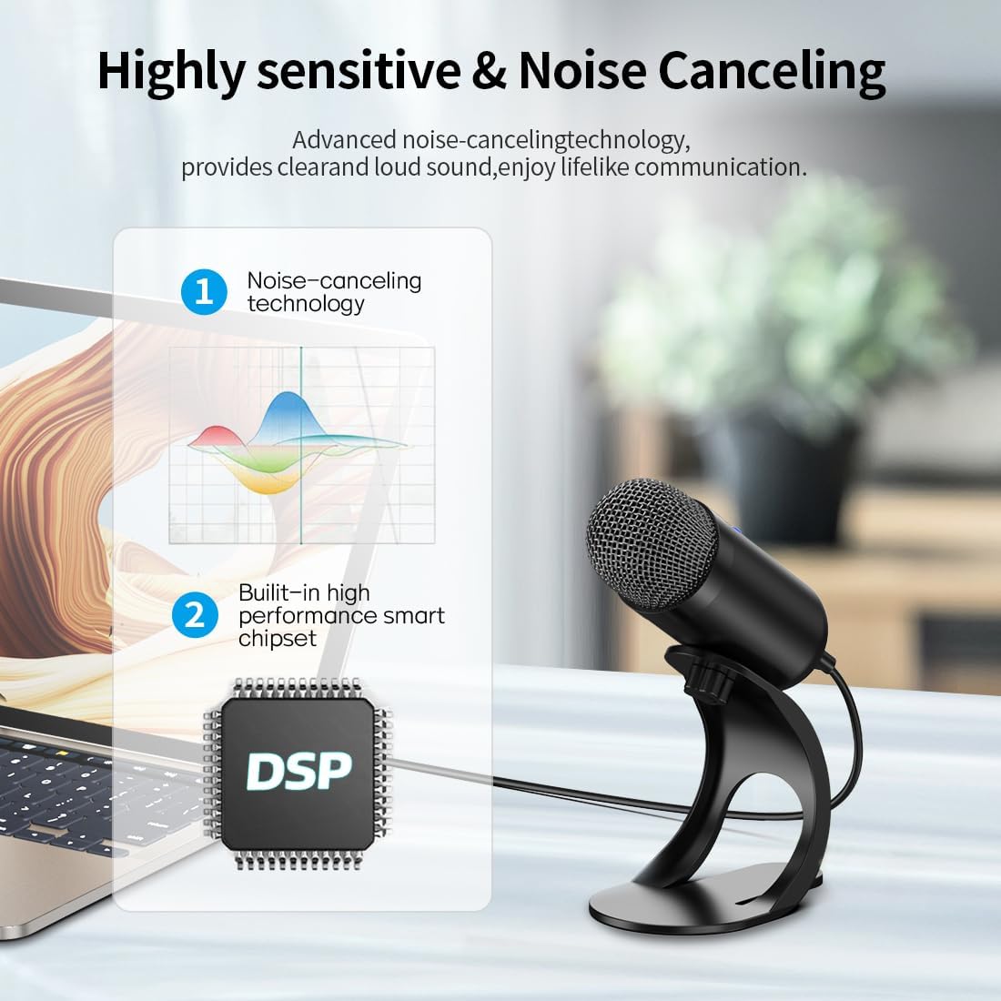 Профессиональный USB-микрофон, – обзор и цена Streaming Mic Condenser